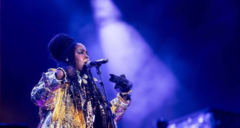 Lauryn Hill abre The Town com sucessos dos anos 1990, participação dos filhos e reencontro com Wyclef Jean - Imagem do artigo original