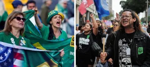 Julgamento de Bolsonaro por tentativa de golpe divide o país e marca atos no 7 de Setembro - Imagem do artigo original