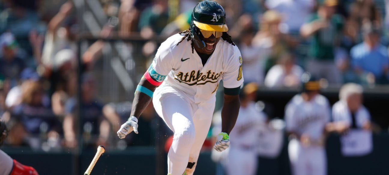 Athletics viram no nono inning, vencem Red Sox e quebram sequência sem hits de Chapman - Imagem do artigo