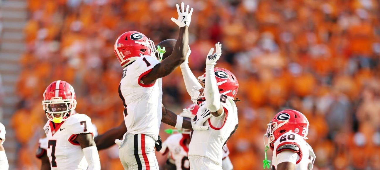 Georgia, Georgia Tech e Texas A&M vencem e dominam a Semana 3 do college football - Imagem do artigo