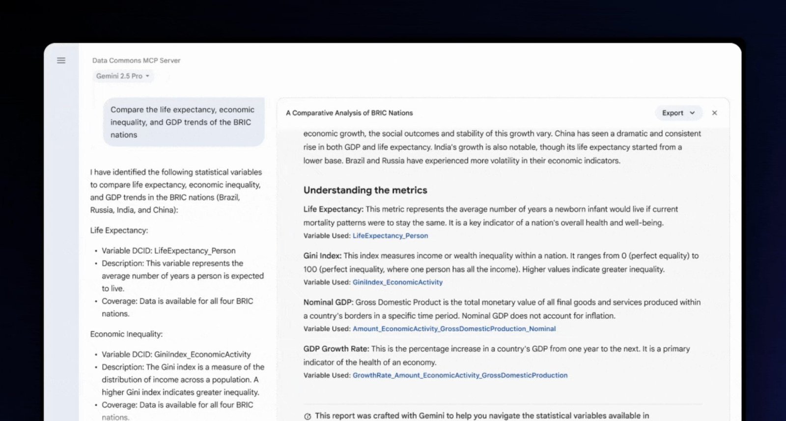 Google libera servidor MCP e facilita uso de dados públicos por sistemas de IA - Imagem do artigo original