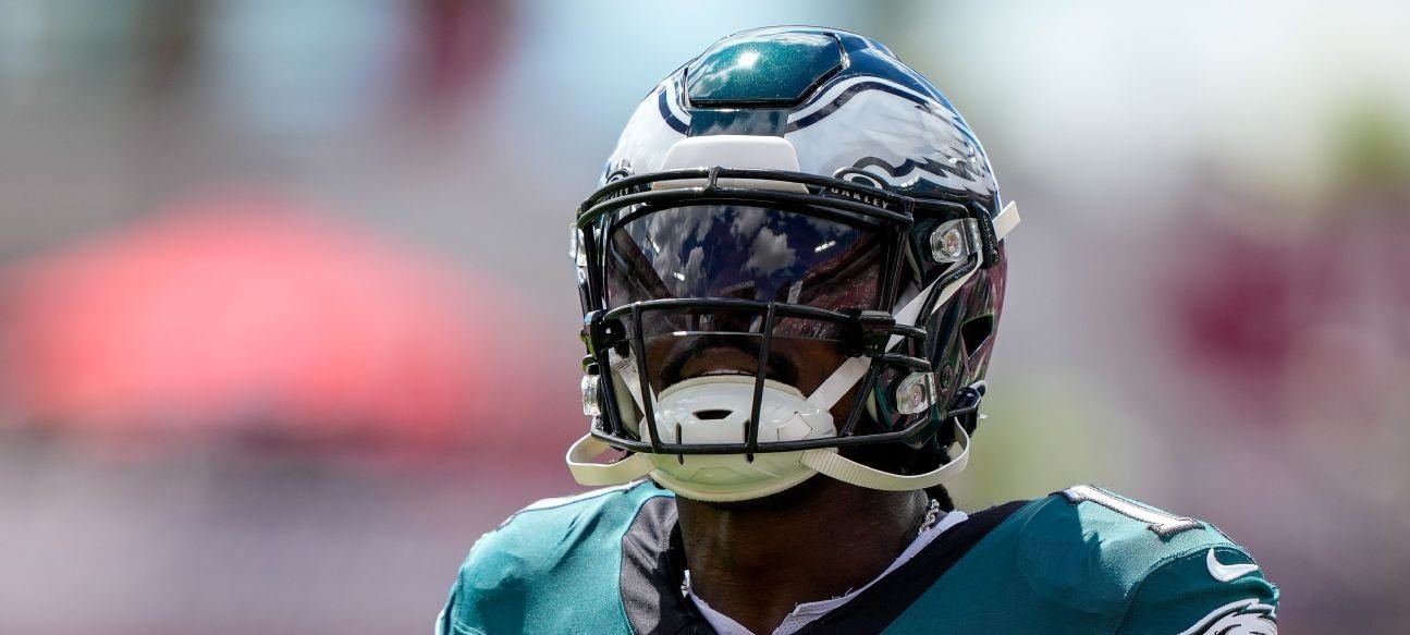 A.J. Brown diz que postagem não foi dirigida aos Eagles nem a Jalen Hurts - Imagem do artigo