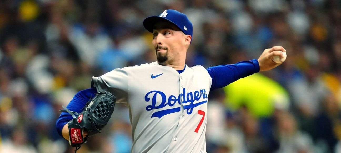 Snell domina Brewers e coloca Dodgers em vantagem na Série da Liga Nacional - Imagem do artigo